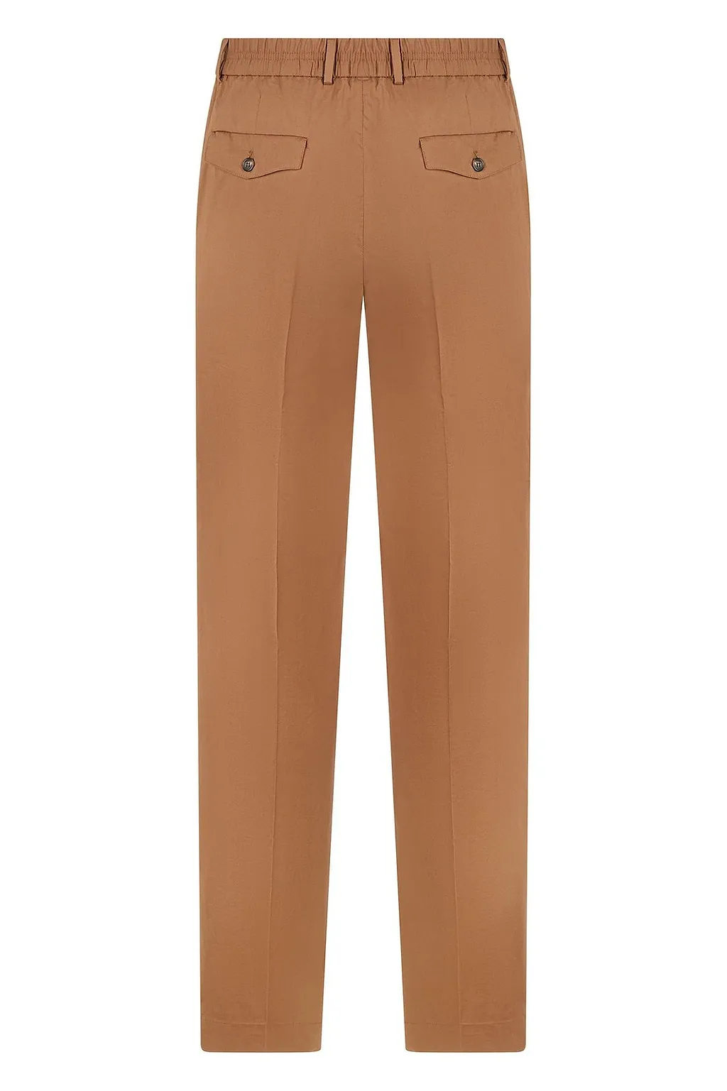 Slowear High-Waist Straight-Leg Pants