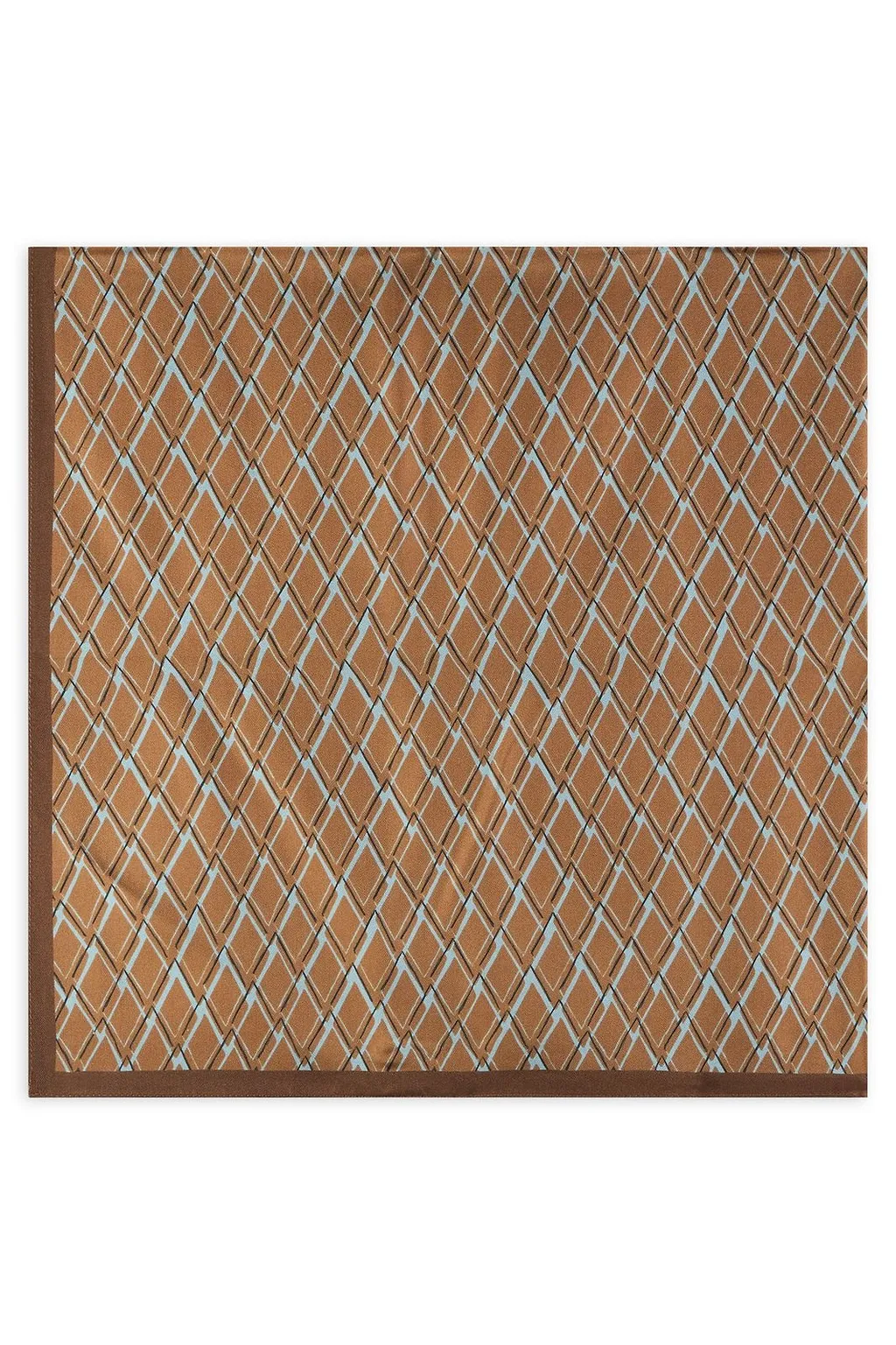 Geometric Silk Scarf