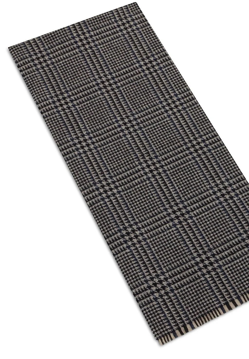 Slowear Houndstooth Pattern Scarf