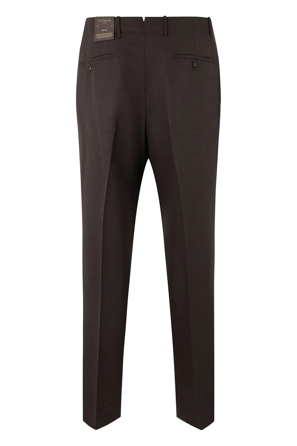 Pleated Straight-Leg Pants