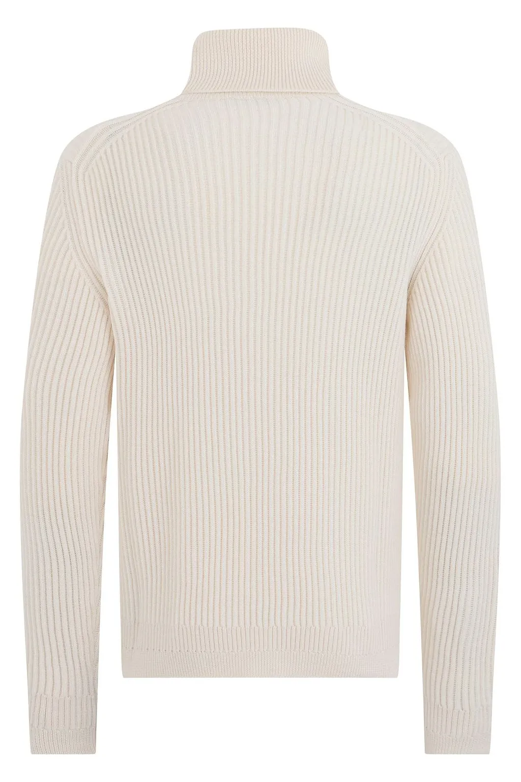 Slowear Ribbed Turtleneck Knitted Sweater