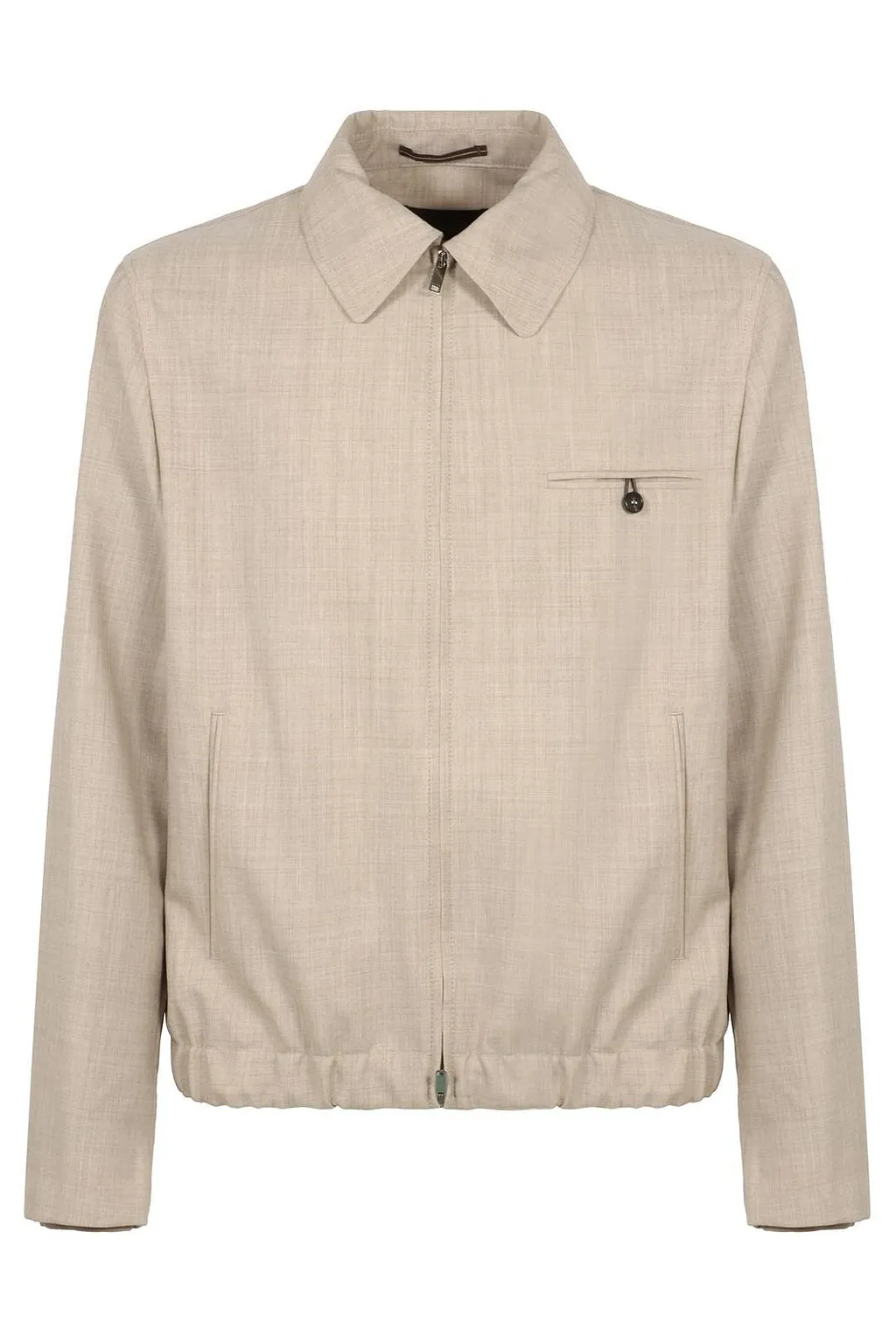 Slowear Virgin Wool Zip Jacket