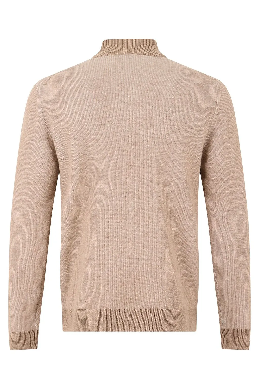 Slowear Zip High Collar Knitted Sweater