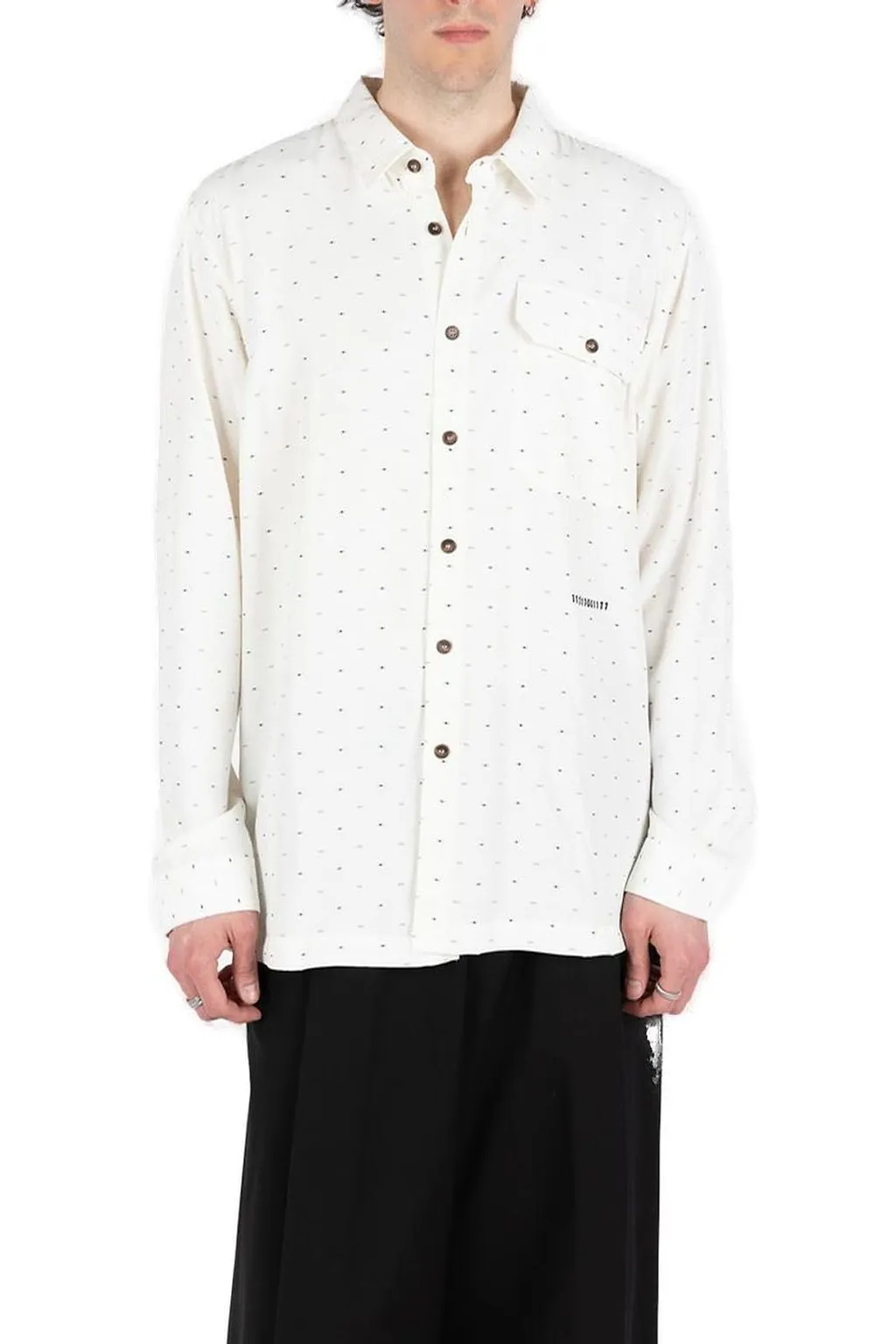 SociÉTé Anonyme Deadline Long-Sleeved Buttoned Shirt