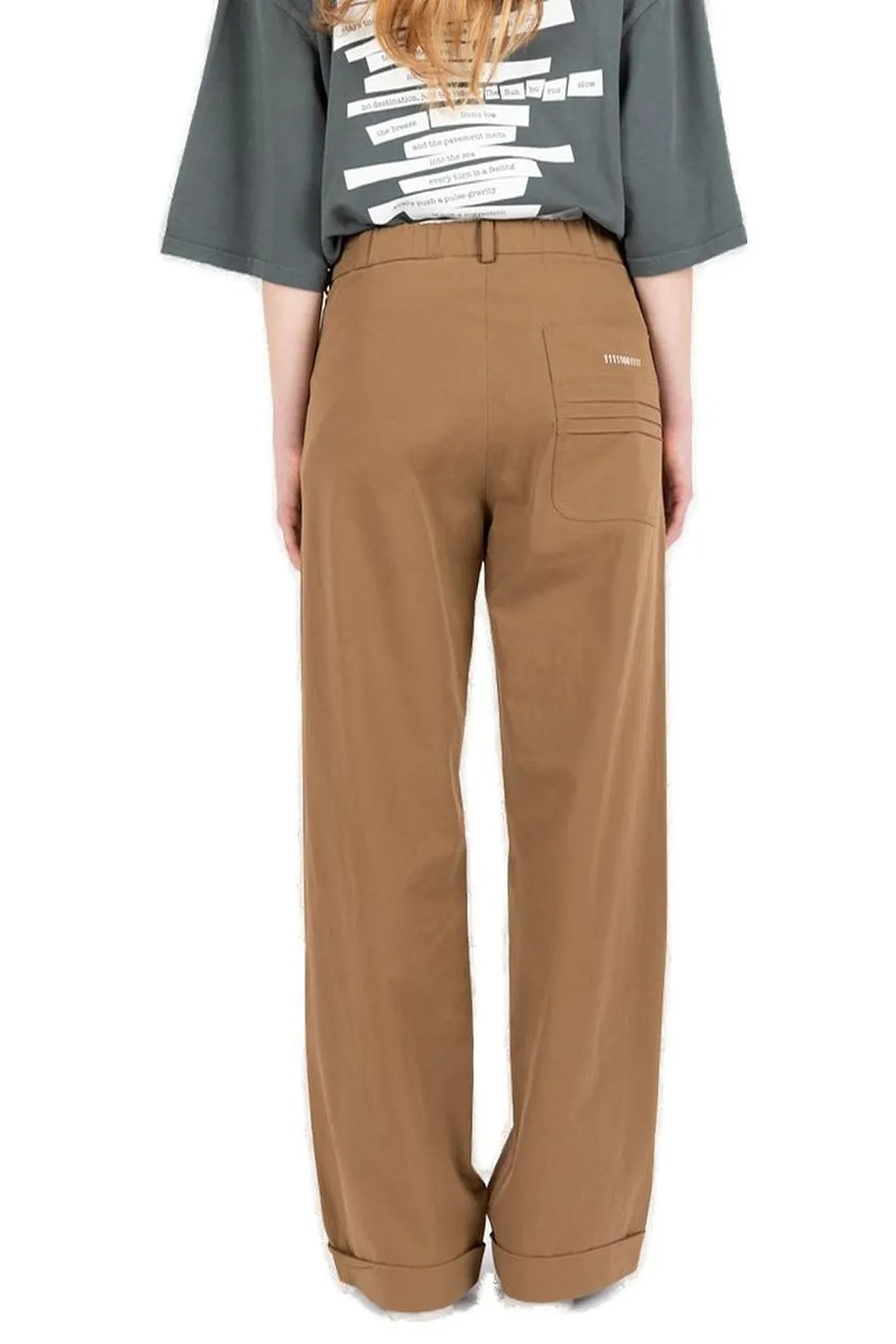 SociÉTé Anonyme Elastic Perfetto Straight-Leg Pants