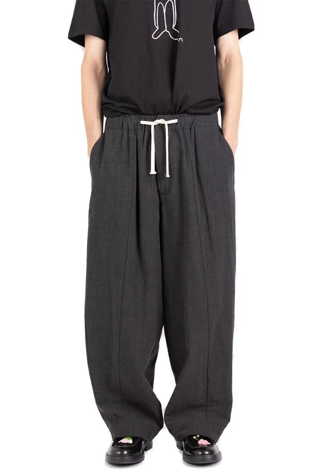 SociÉTé Anonyme Helsin Drawstring Wide-Leg Pants