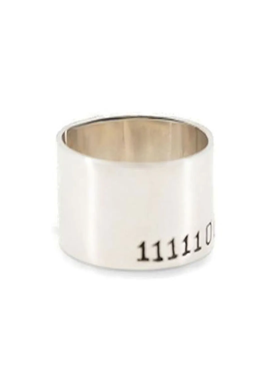 SociÉTé Anonyme Logo Engraved Band Ring