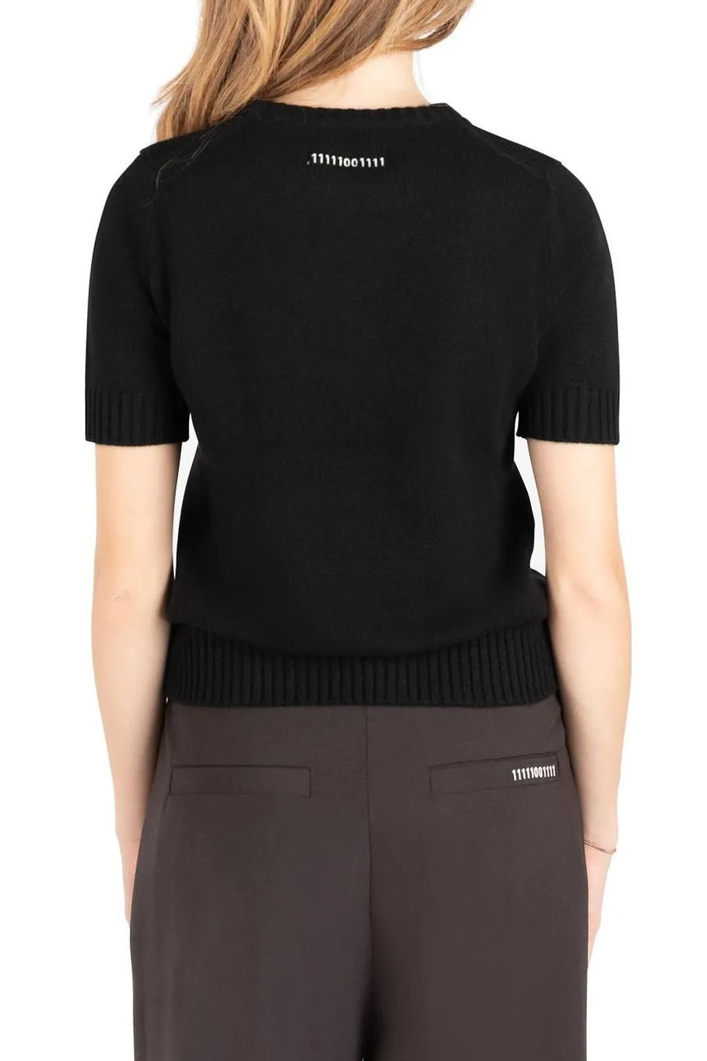 Meryl Short-Sleeved Crewneck Jumper