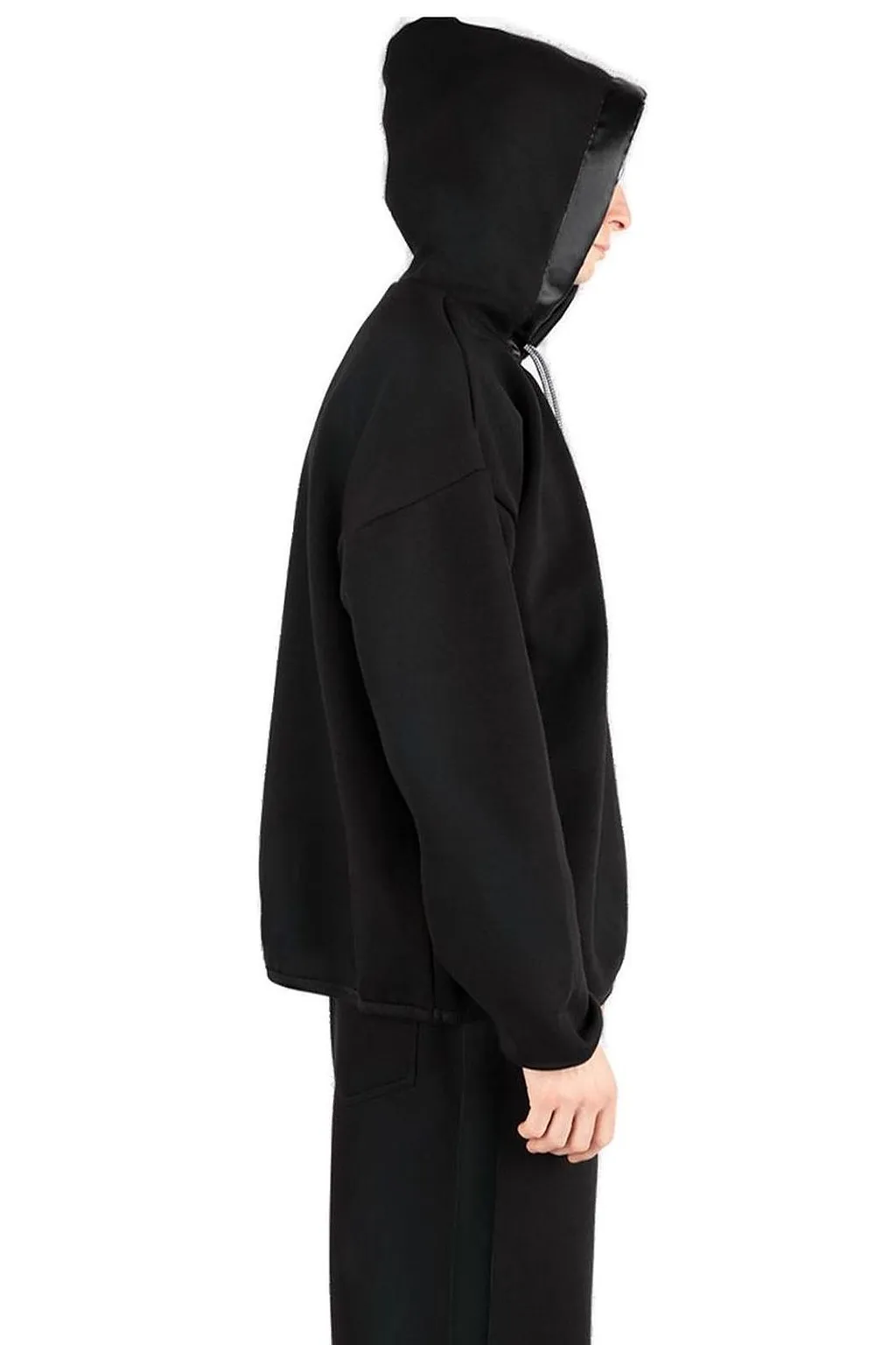 SociÉTé Anonyme S. Hoodie Logo Embroidered Hoodie