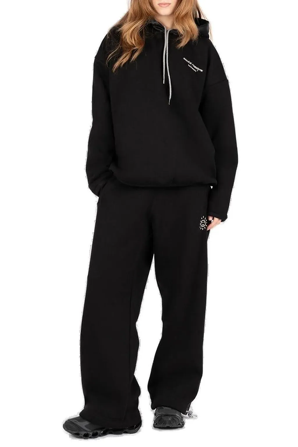 SociÉTé Anonyme S. Hoodie Logo Embroidered Hoodie