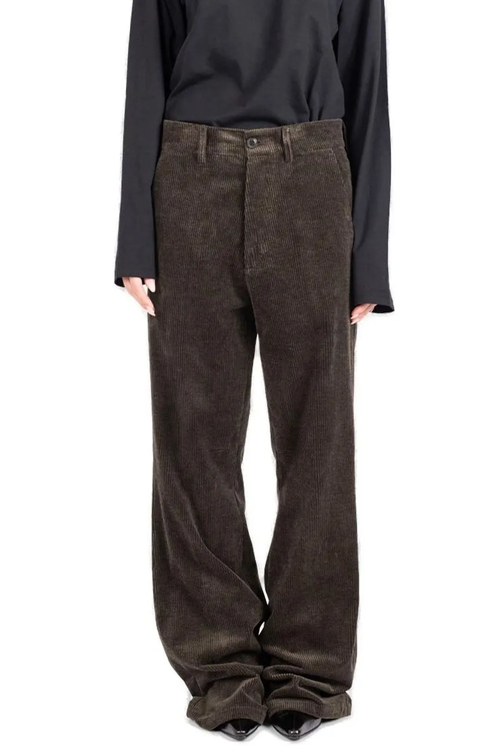 SociÉTé Anonyme Straight-Leg Corduroy Pants