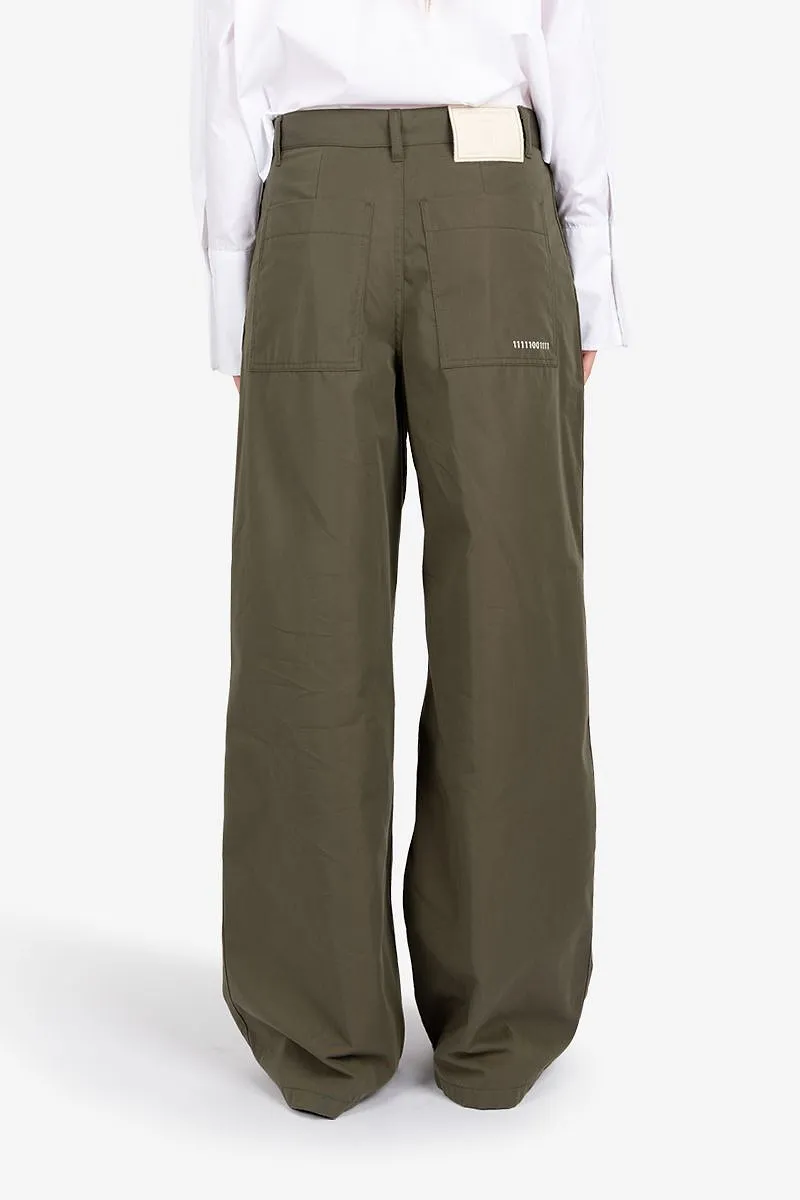 SociÉTé Anonyme Zipped Wide-Leg Pants