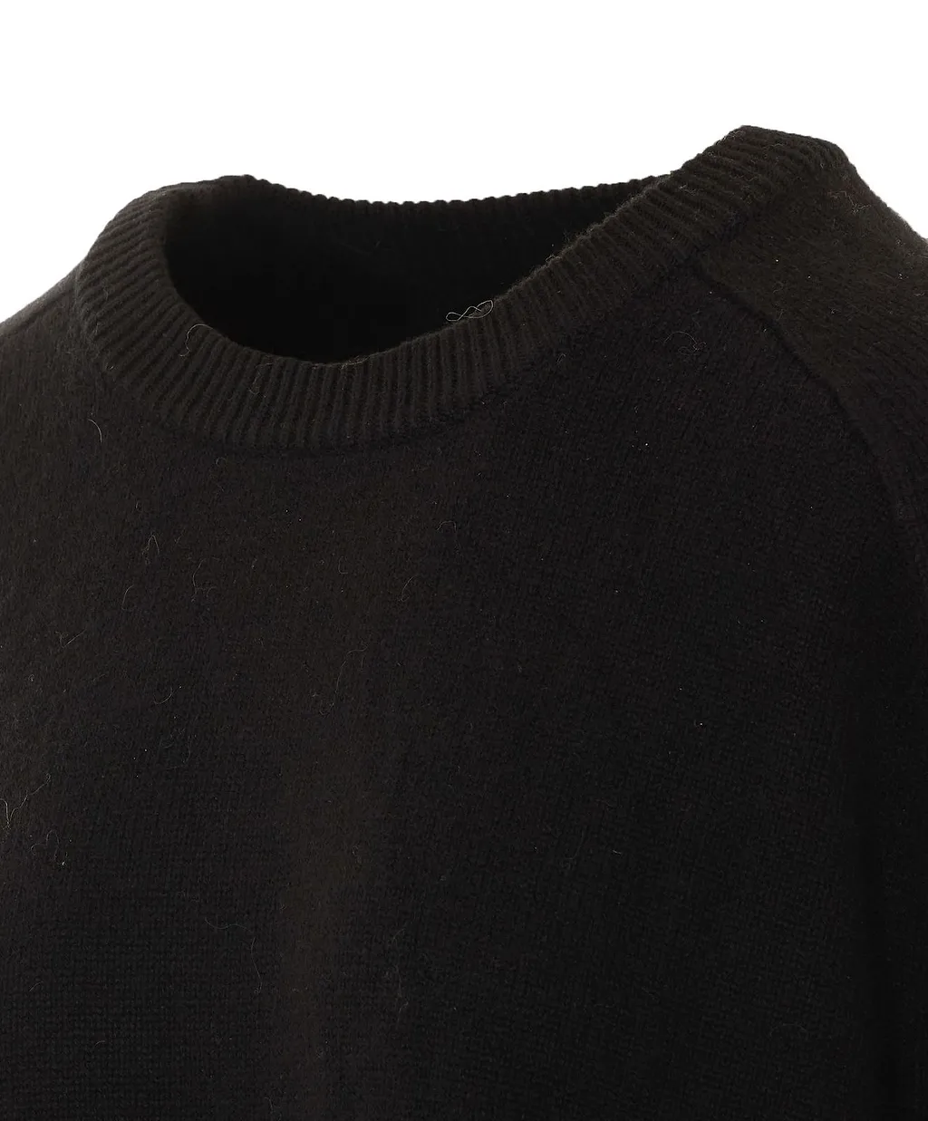 Soft Goat Boyfriend Crewneck Knitted Sweater