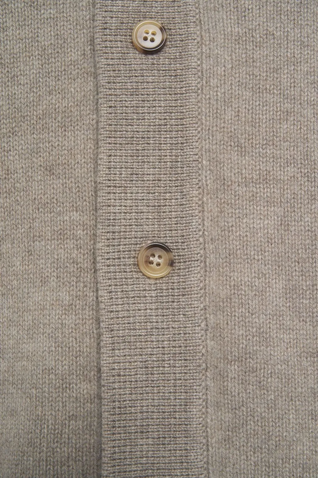 Soft Goat Buttoned Knit Shirt
