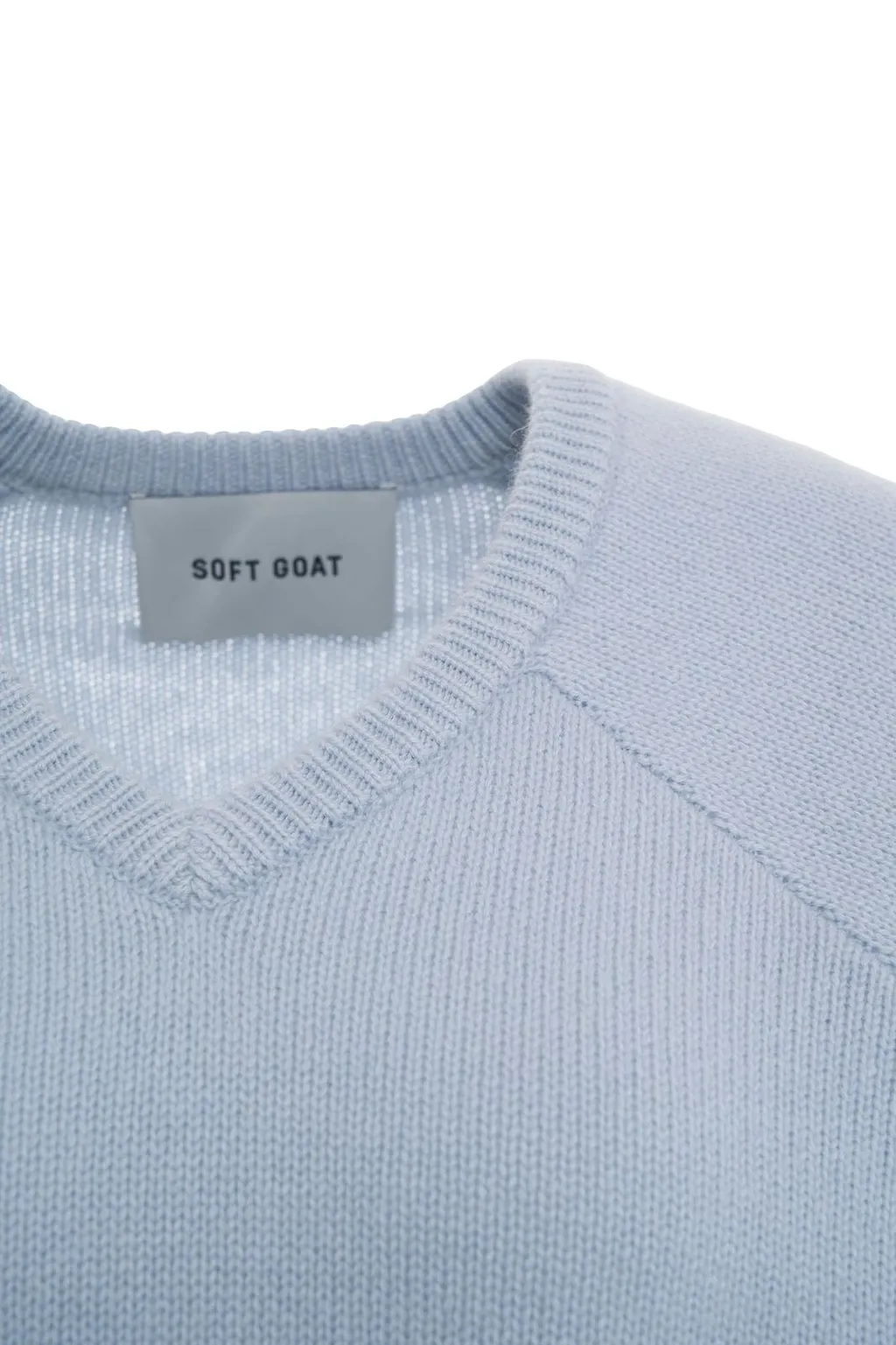 Soft Goat Oversized V-Neck Jumper