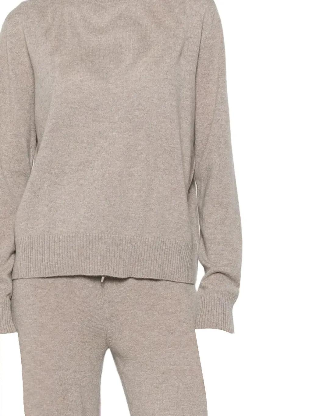Soft Goat Two-Piece Knitted Set