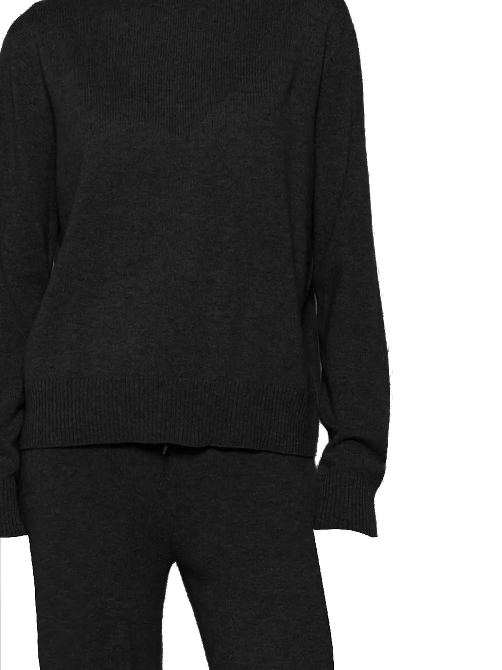 Soft Goat Two-Piece Knitted Set