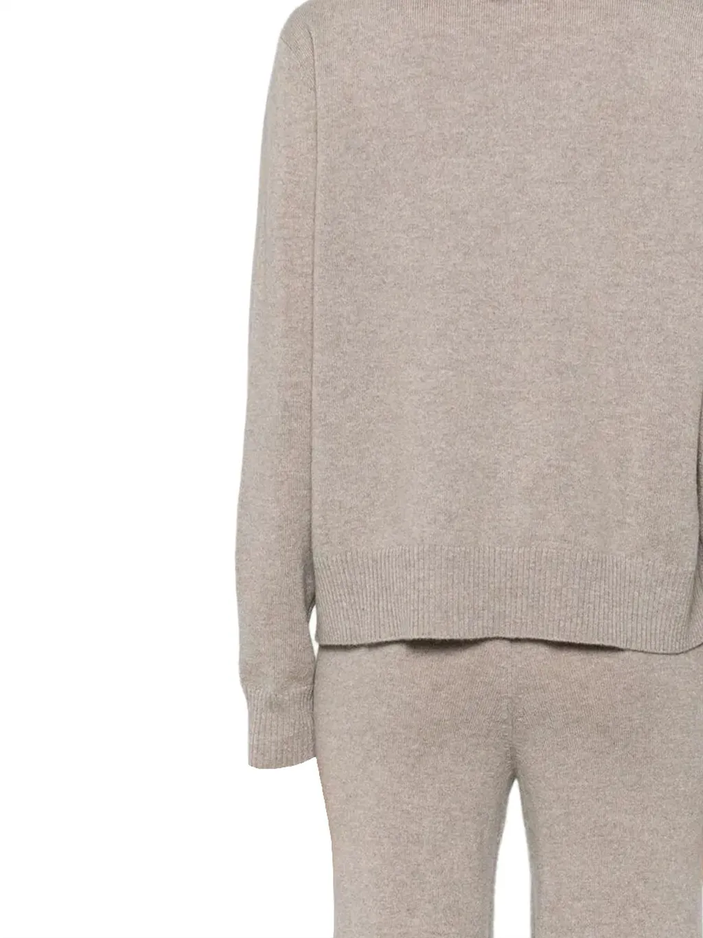 Soft Goat Two-Piece Knitted Set