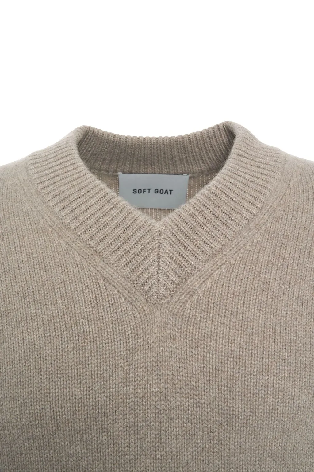 Soft Goat V-Neck Jumper