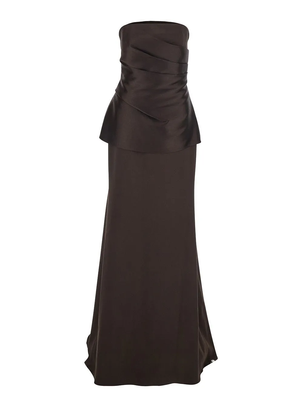 Solace London Alia Strapless Maxi Dress