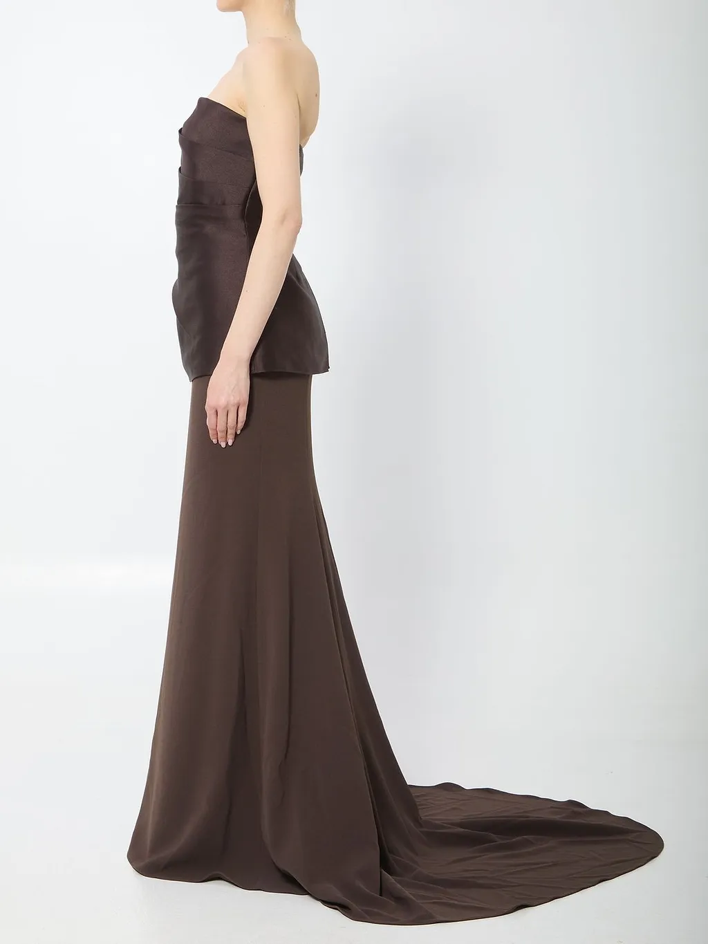 Solace London Alia Draped Maxi Dress