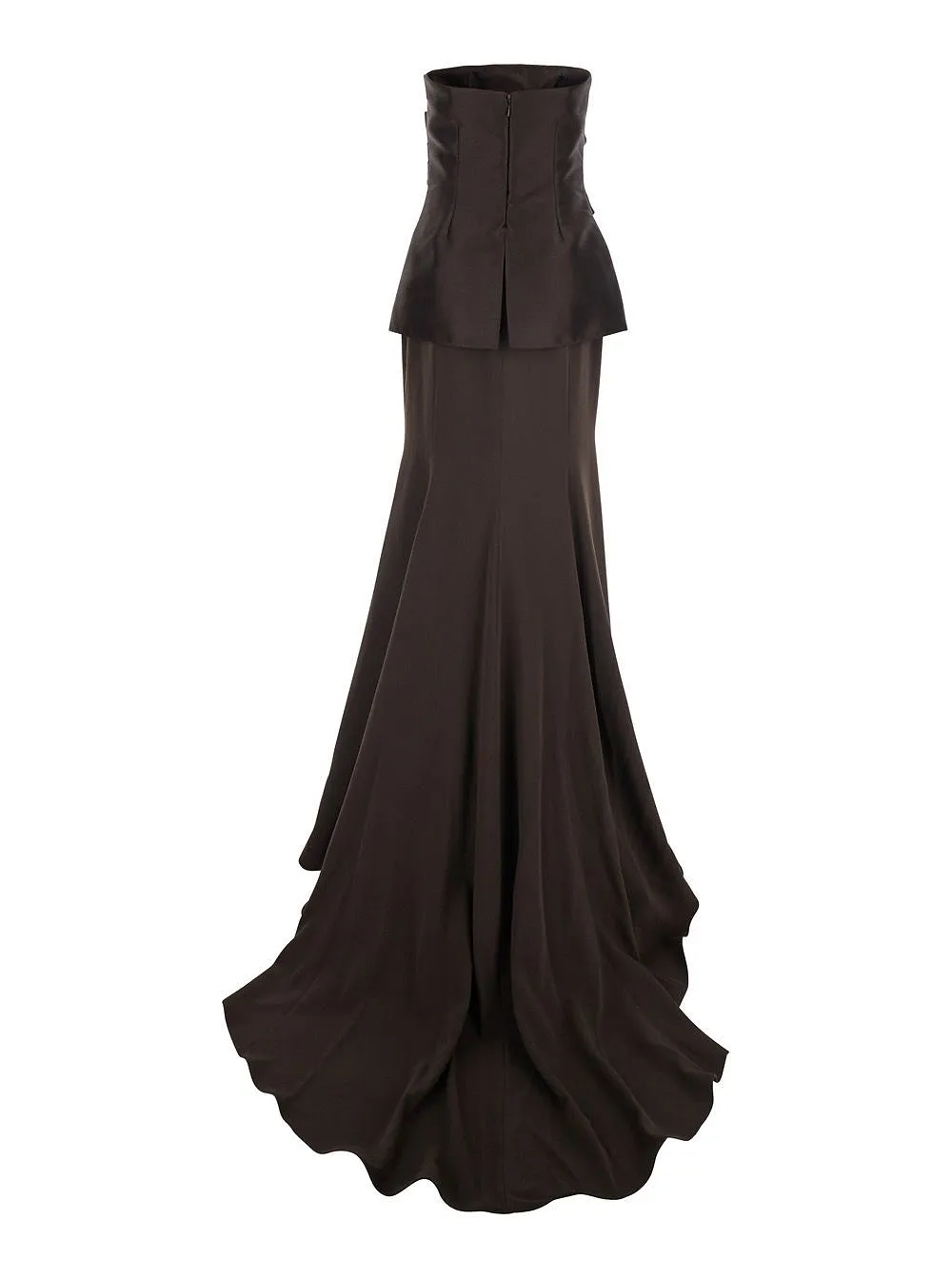 Solace London Alia Strapless Maxi Dress