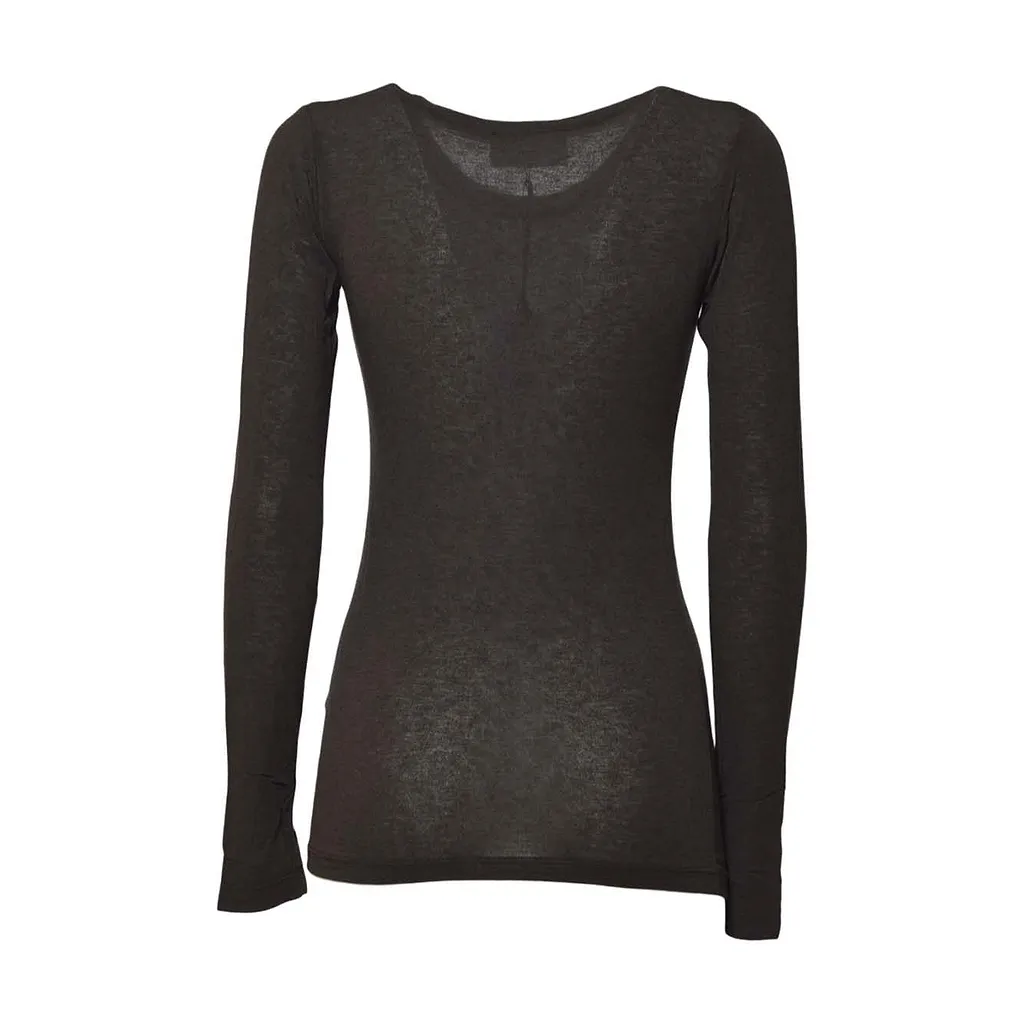 Solotre Long Sleeved Crewneck T-Shirt