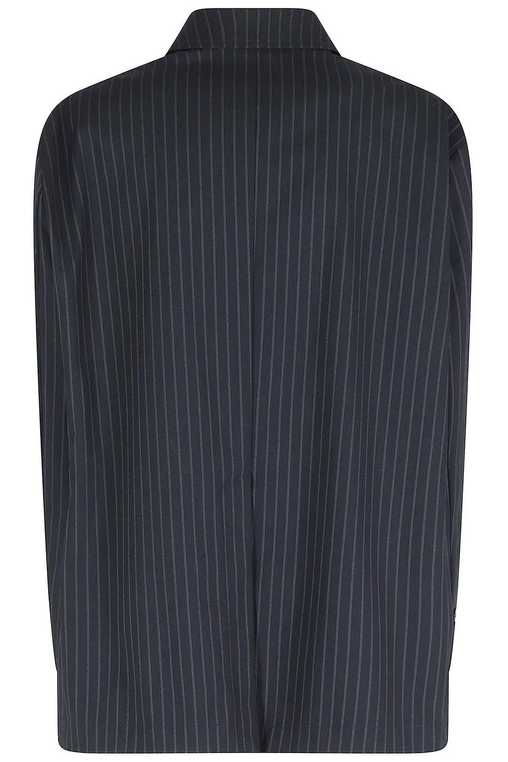 Solotre Pinstriped Single-Breasted Blazer