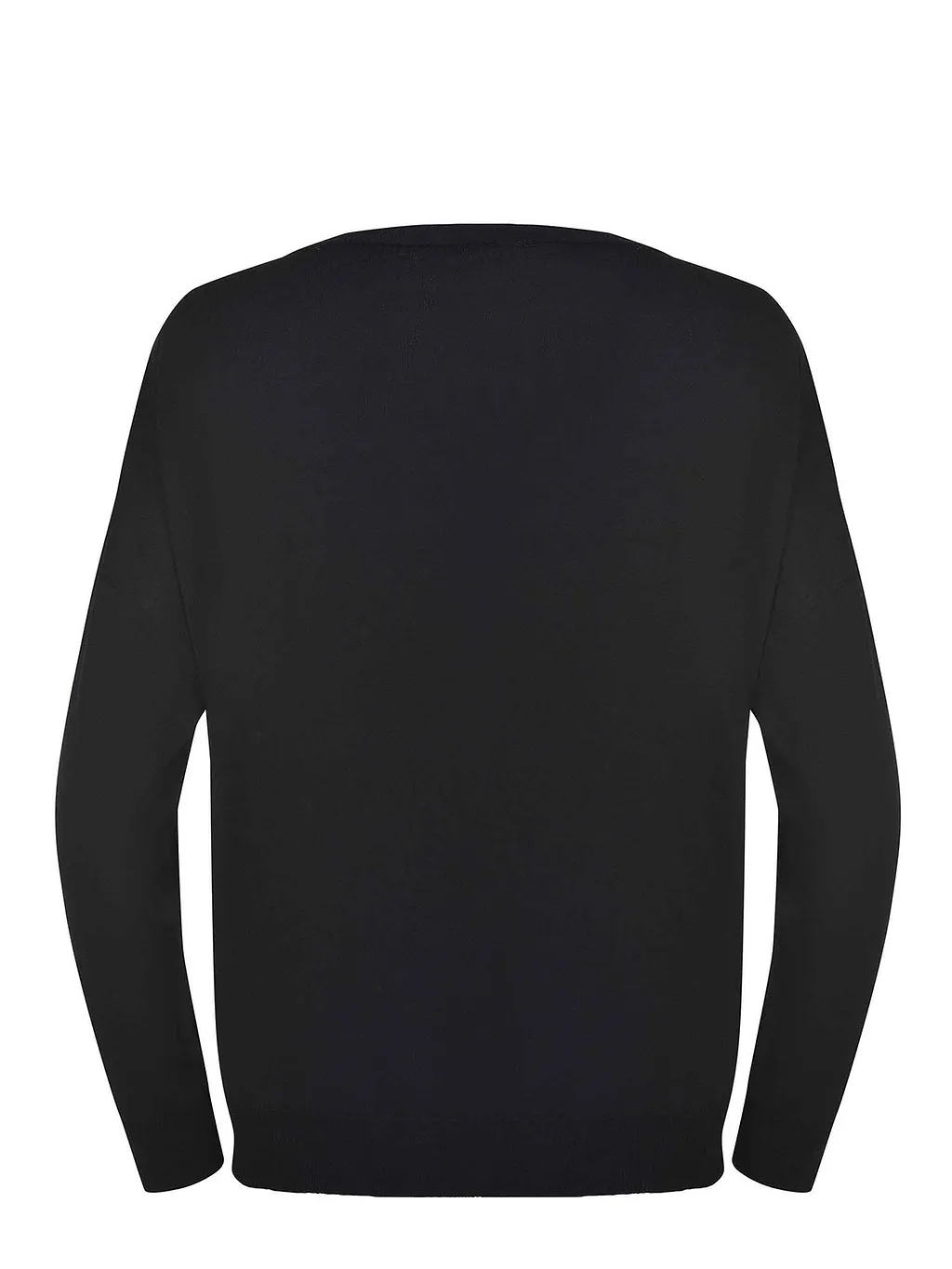Solotre Ribbed Boat-Neck Knitted Sweater