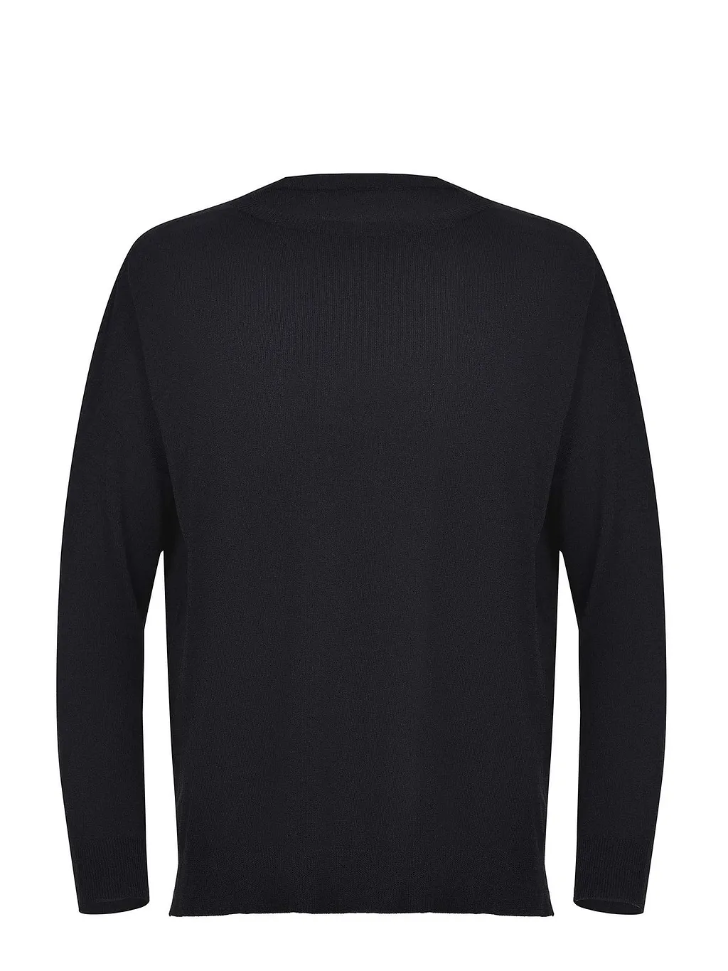 Solotre Ribbed Boat-Neck Knitted Sweater