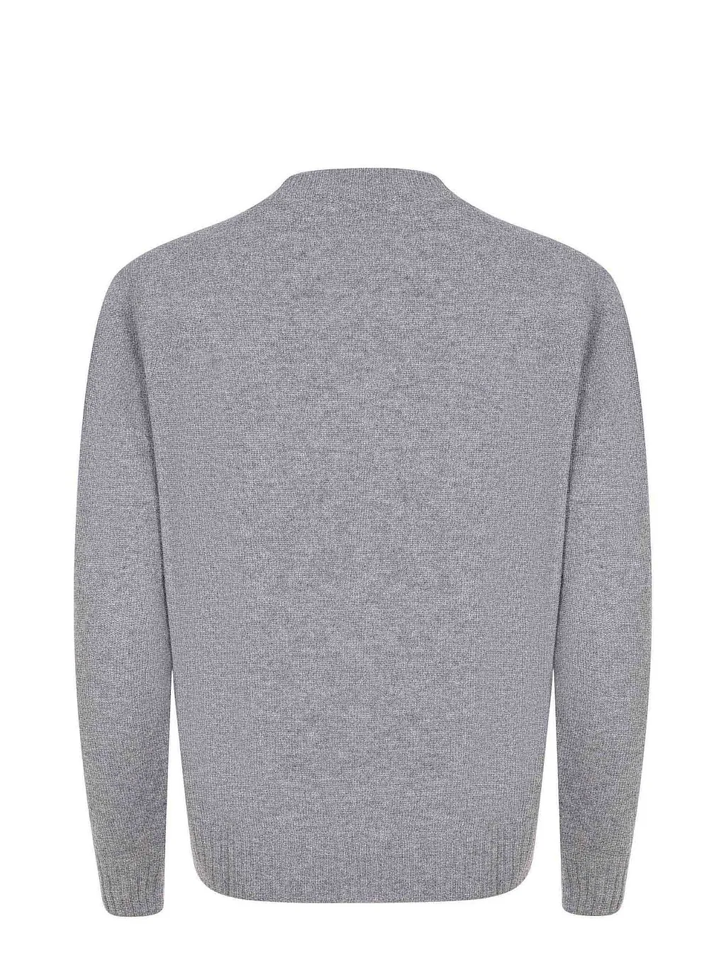 Solotre Ribbed Crew Neck Knitted Jumper