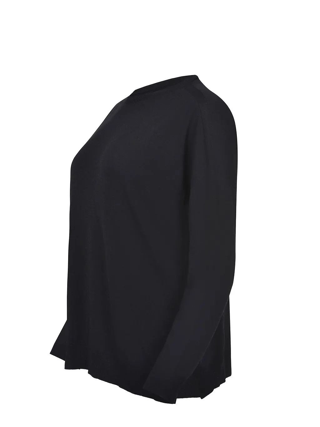 Solotre Ribbed Boat-Neck Knitted Sweater