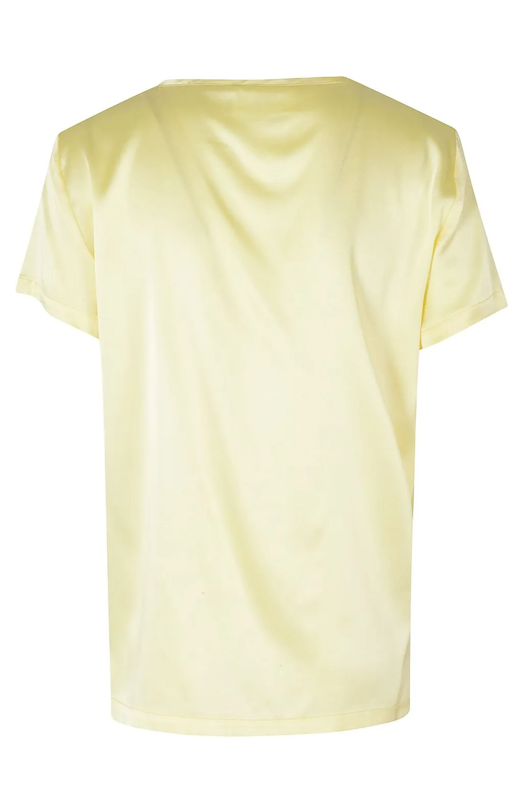 Solotre Silk Short-Sleeve T-Shirt