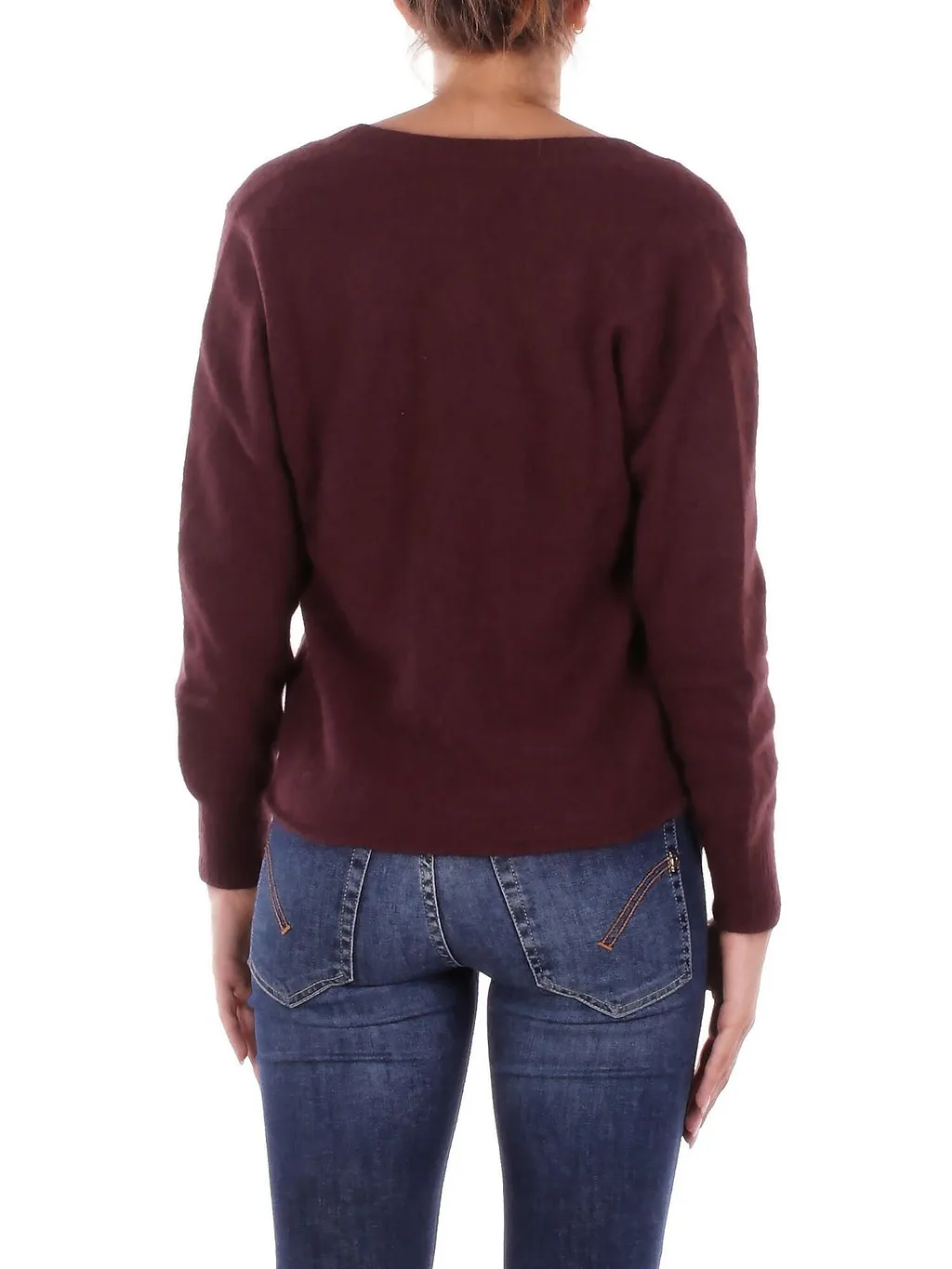 Solotre V-Neck Knitted Jumper