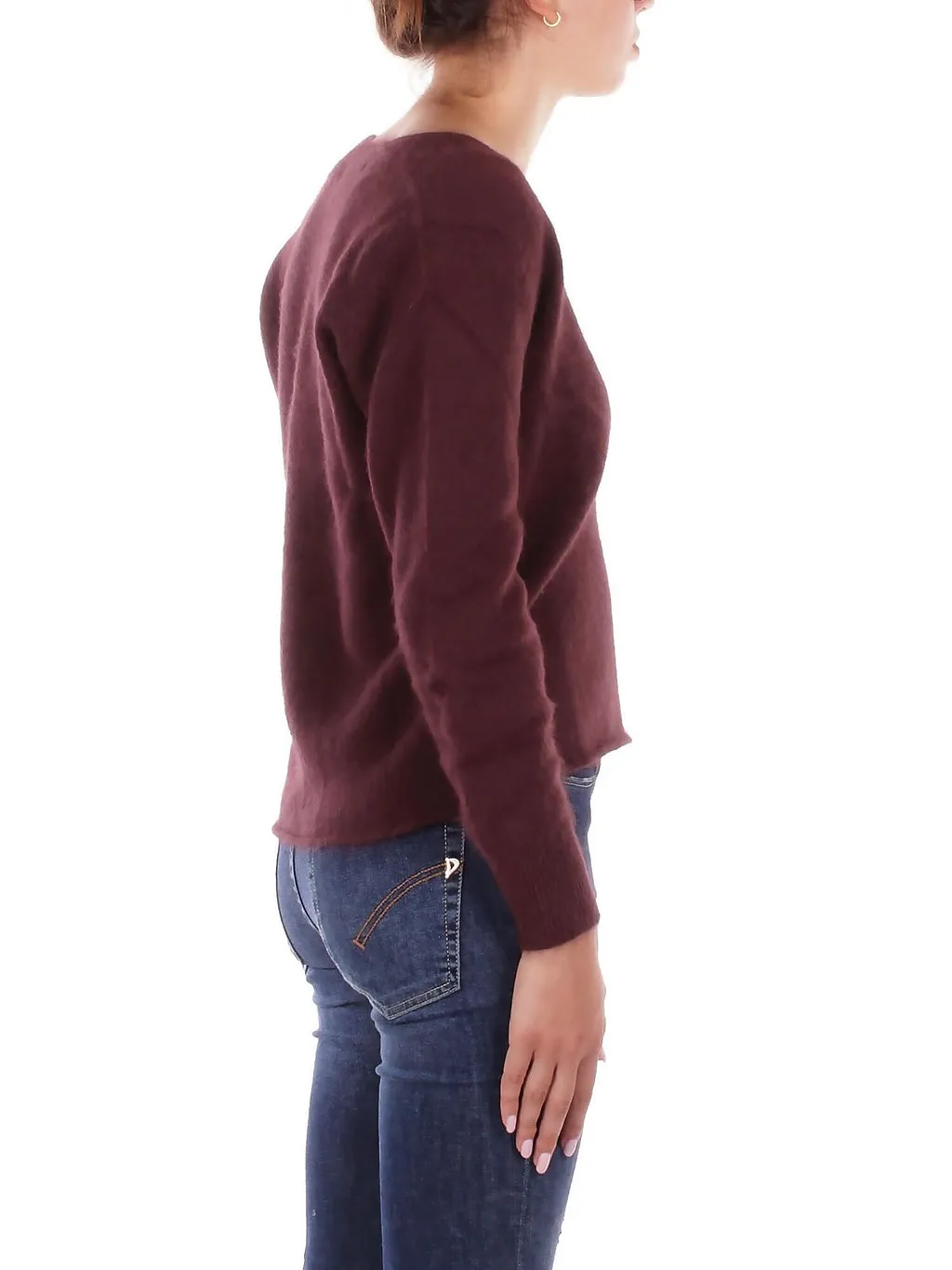 Solotre V-Neck Knitted Jumper