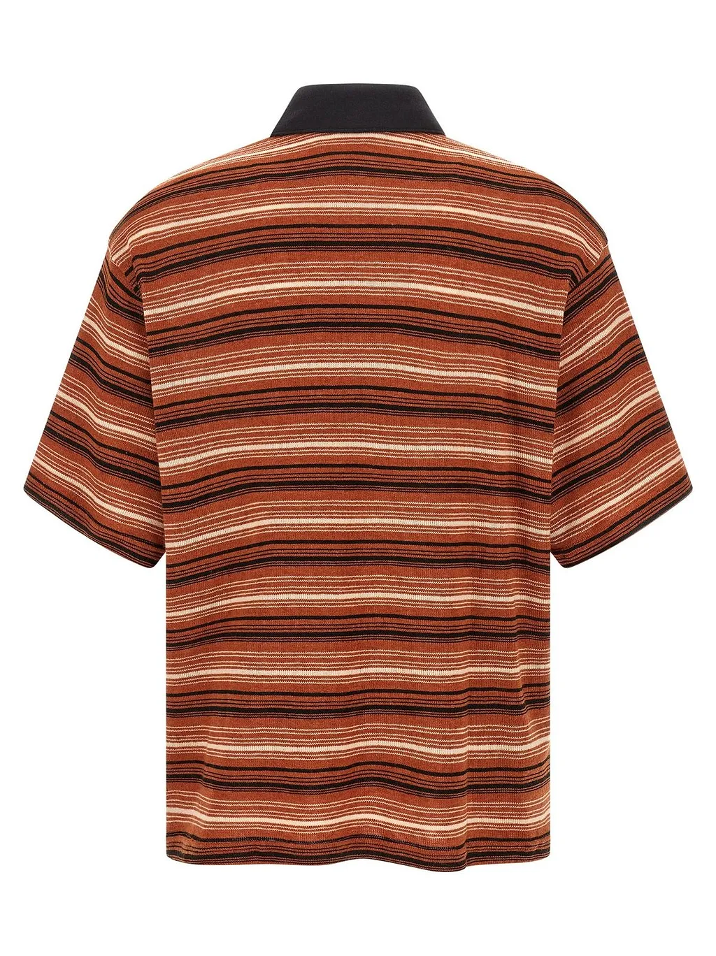Gym Striped Oversized Polo Shirt