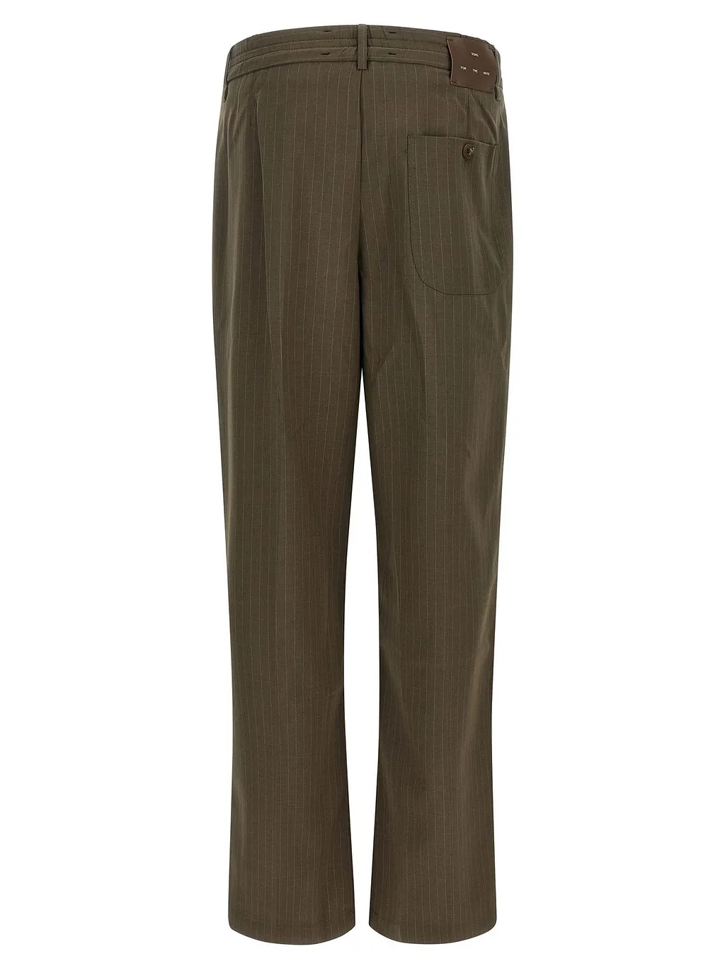 Song For The Mute Pinstripe Wide-Leg Pants