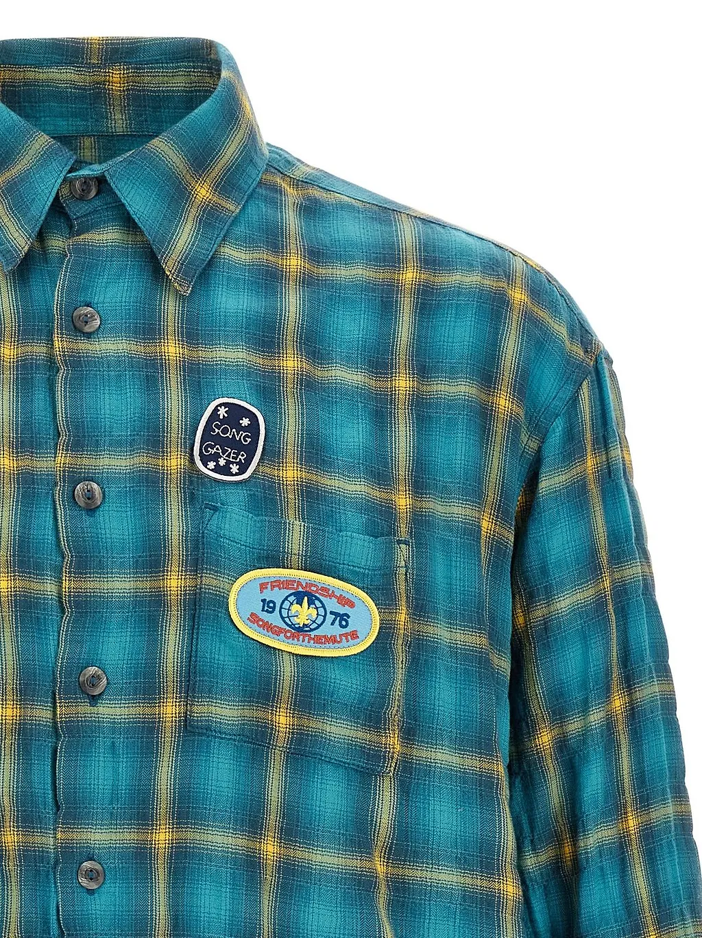 Song For The Mute School Checked Shirt