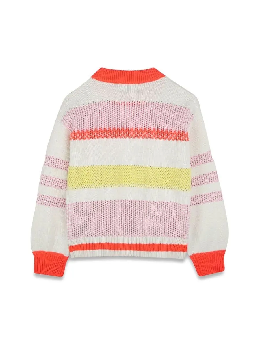 Sonia Rykiel Logo Stripe Sweater