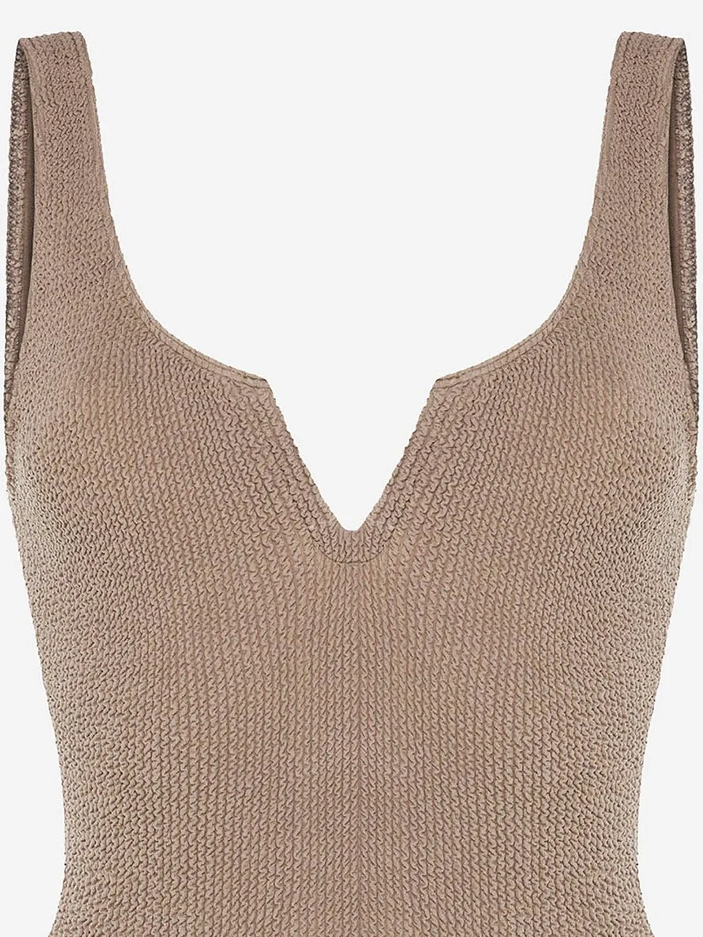 Ava Crinkled V-Neck Swimsuit