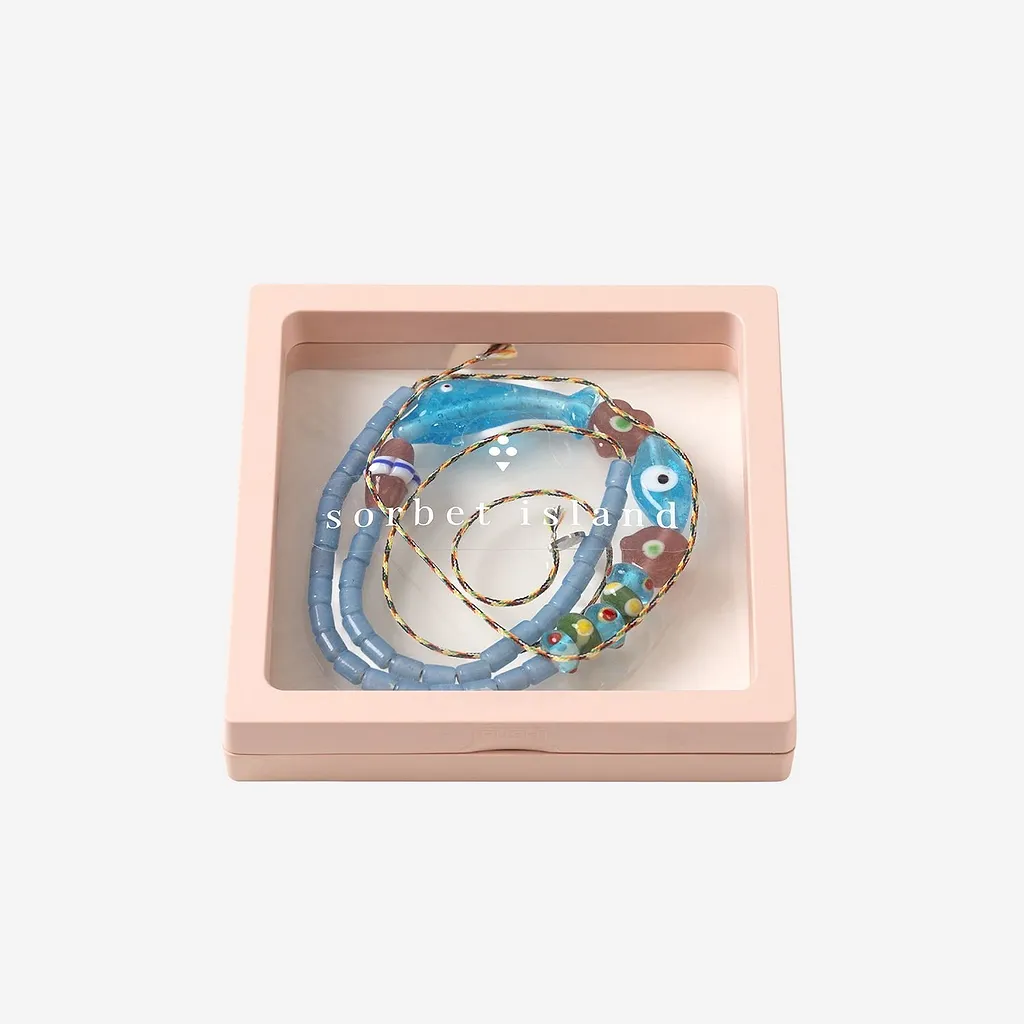 Bijoux Beaded Charm Necklace