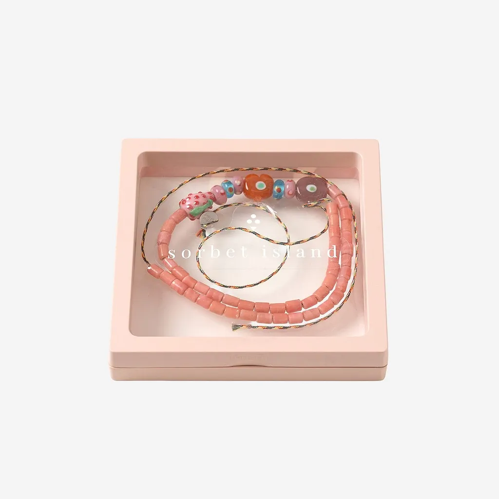 Mixed Bead Adjustable Necklace