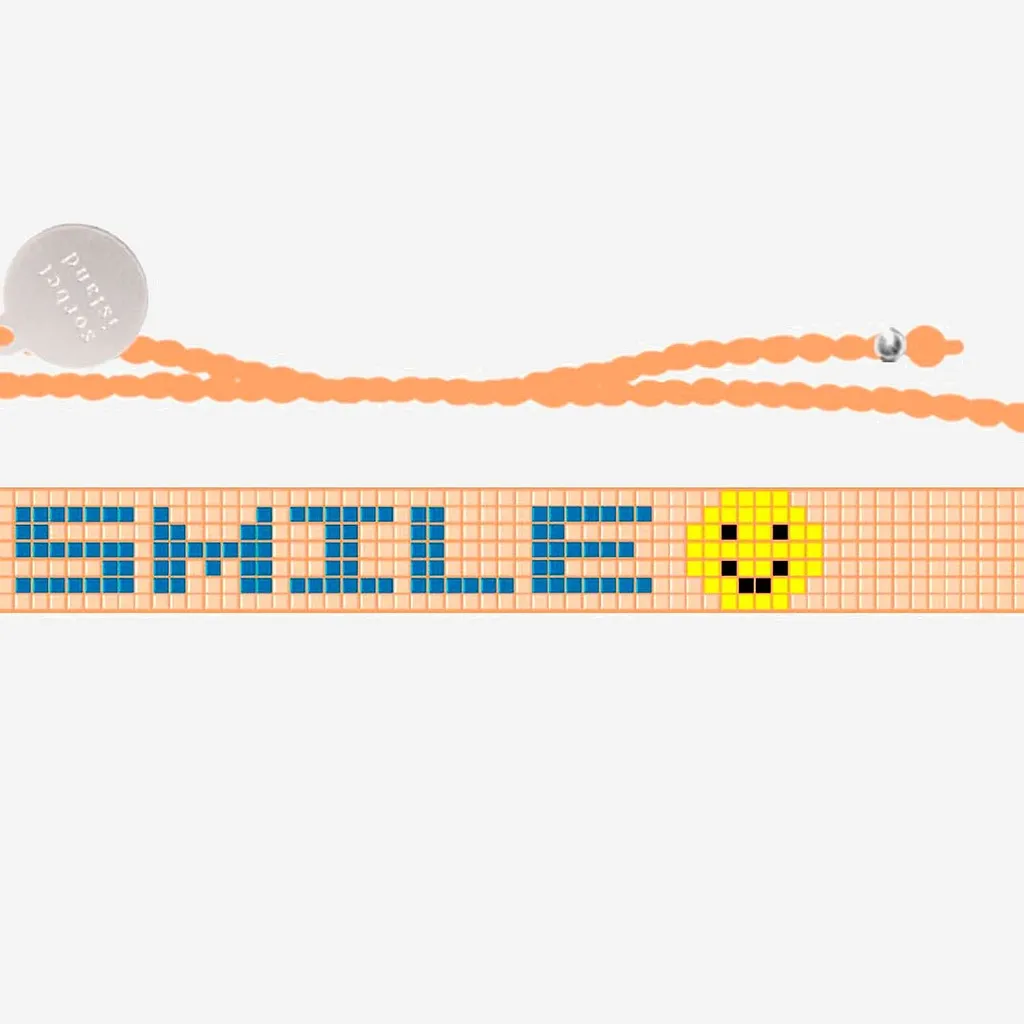 Smile Beaded Bracelet