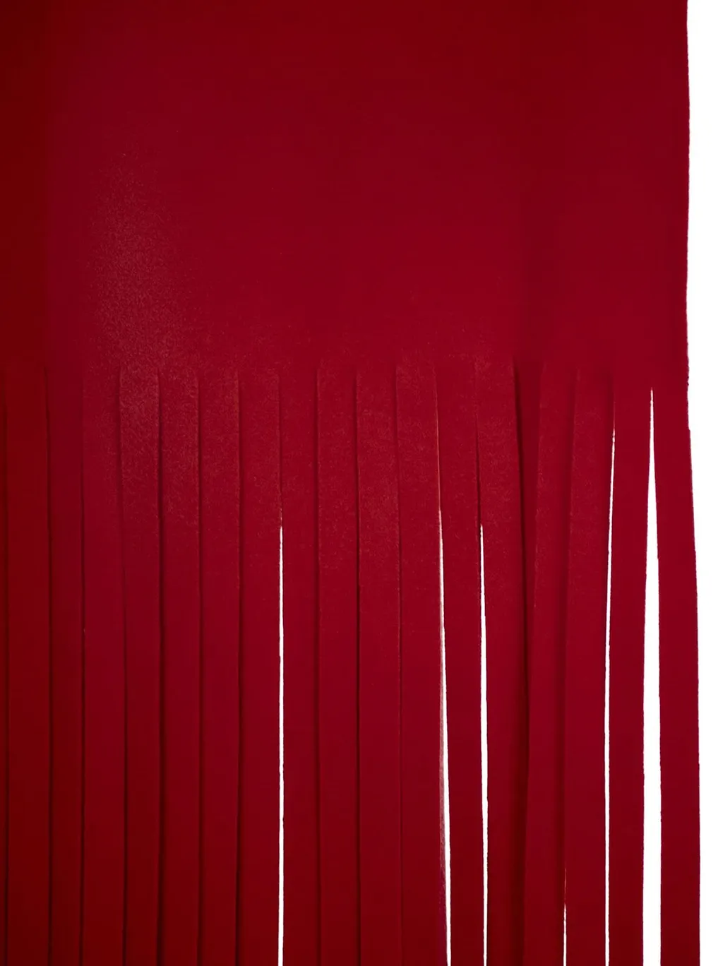 Sportmax Avocado Fringed Scarf