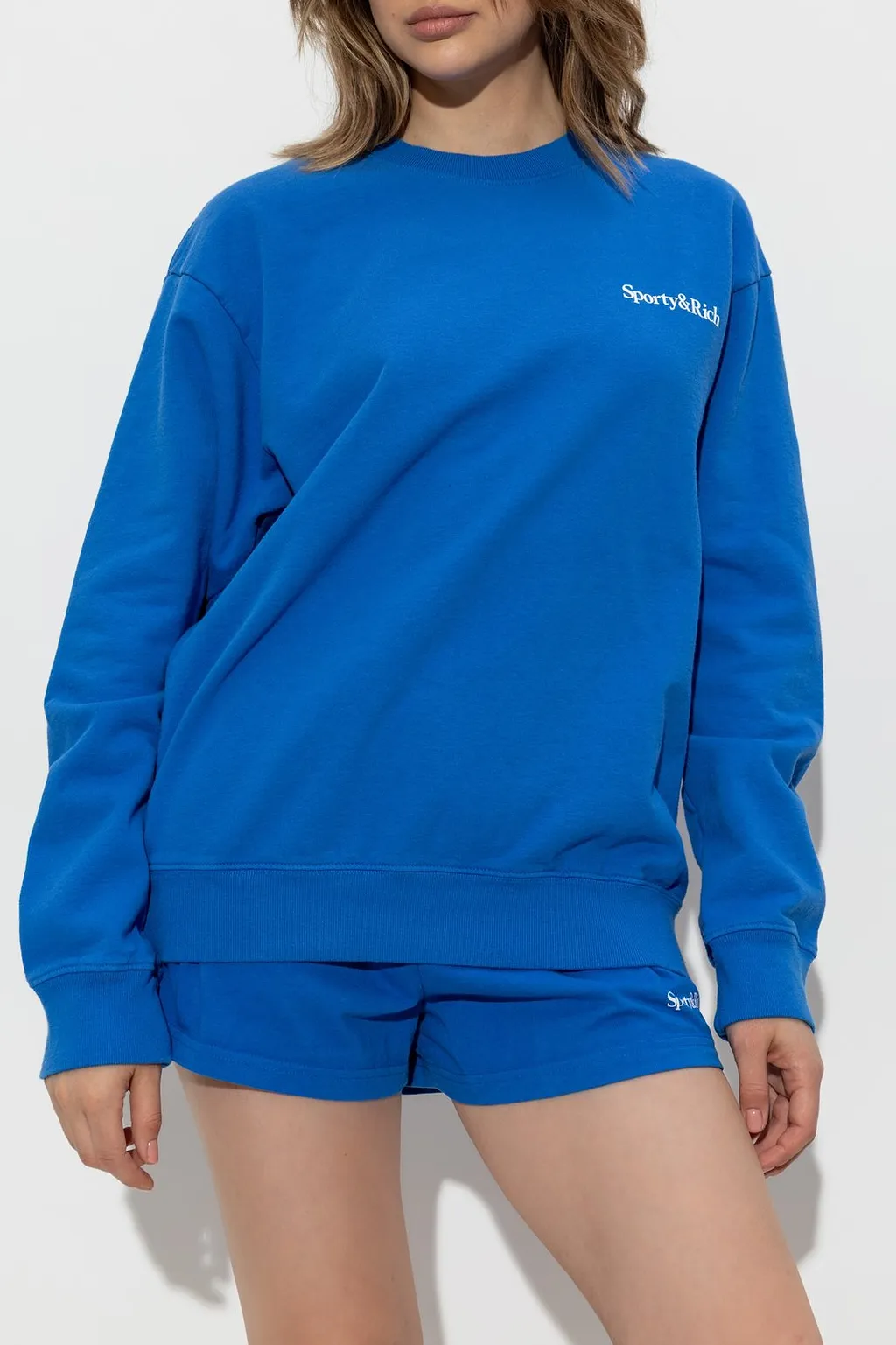 Sporty & Rich Health Is Wealth Crewneck Sweatshirt