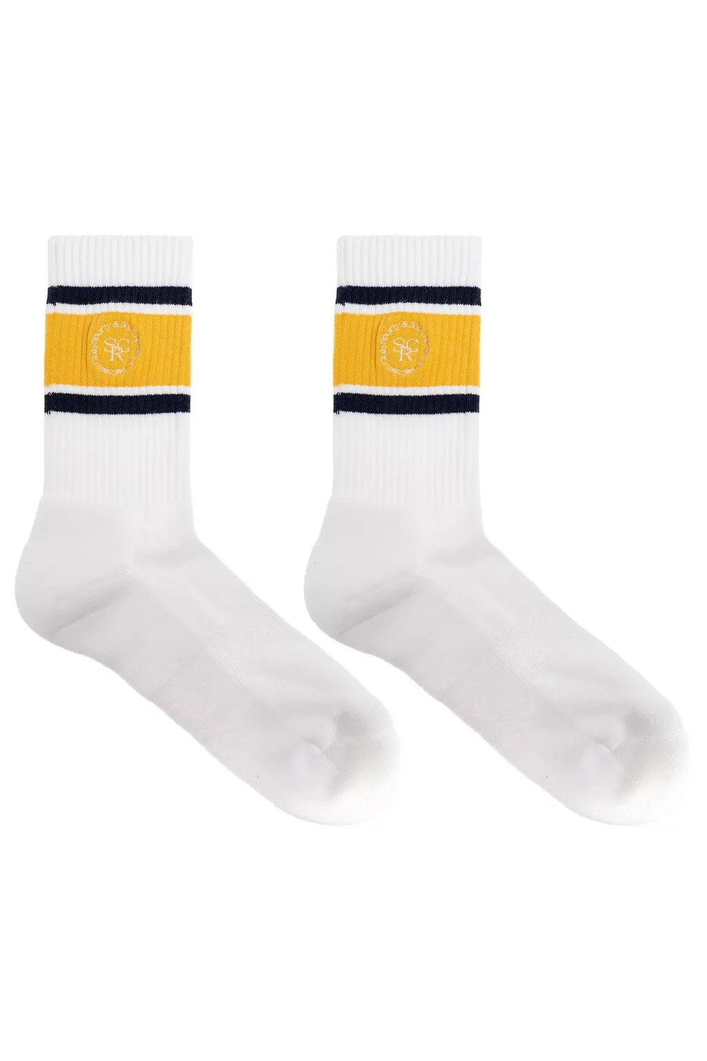 Sporty & Rich Striped Knit Socks
