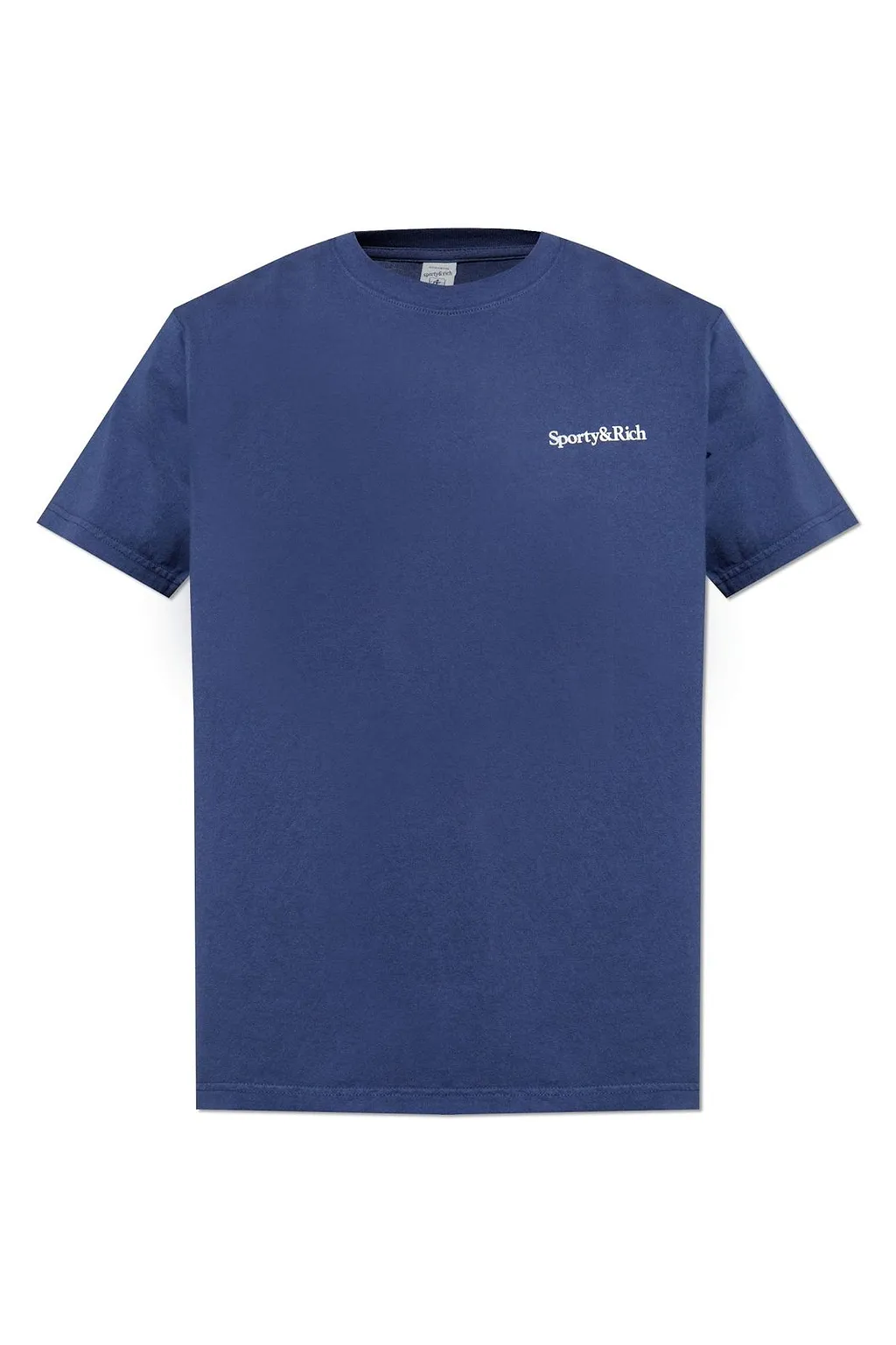 Sporty & Rich Logo Printed Crewneck T-Shirt