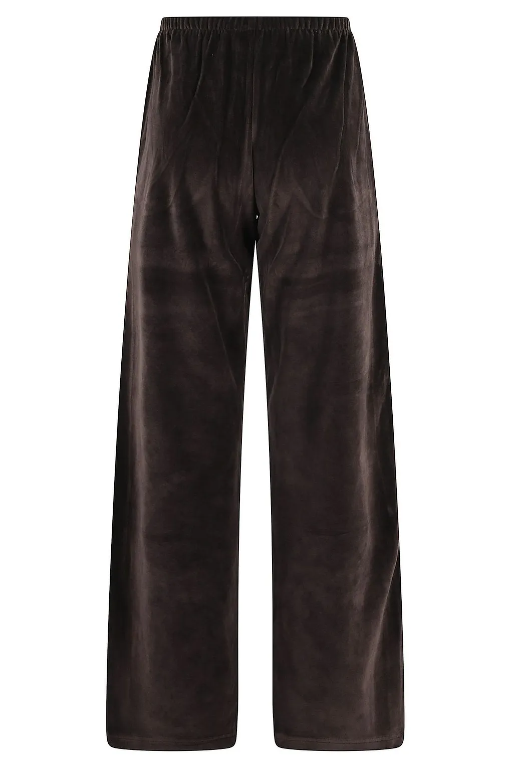 Sporty & Rich Logo Embroidered Velvet Sweatpants