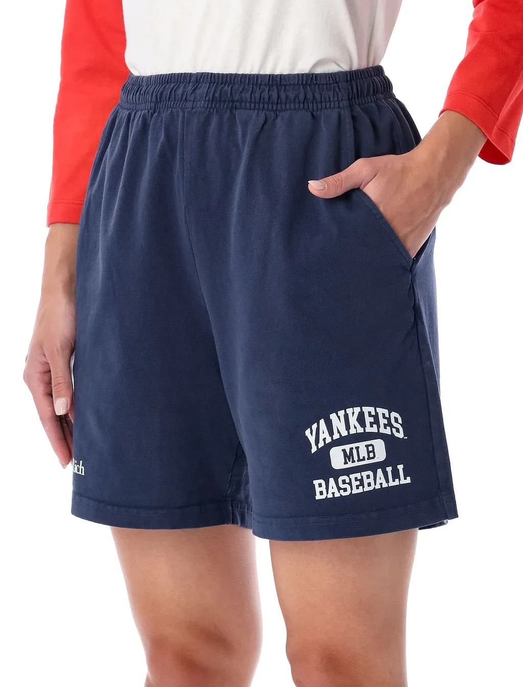 Sporty & Rich Yankees Gym Shorts