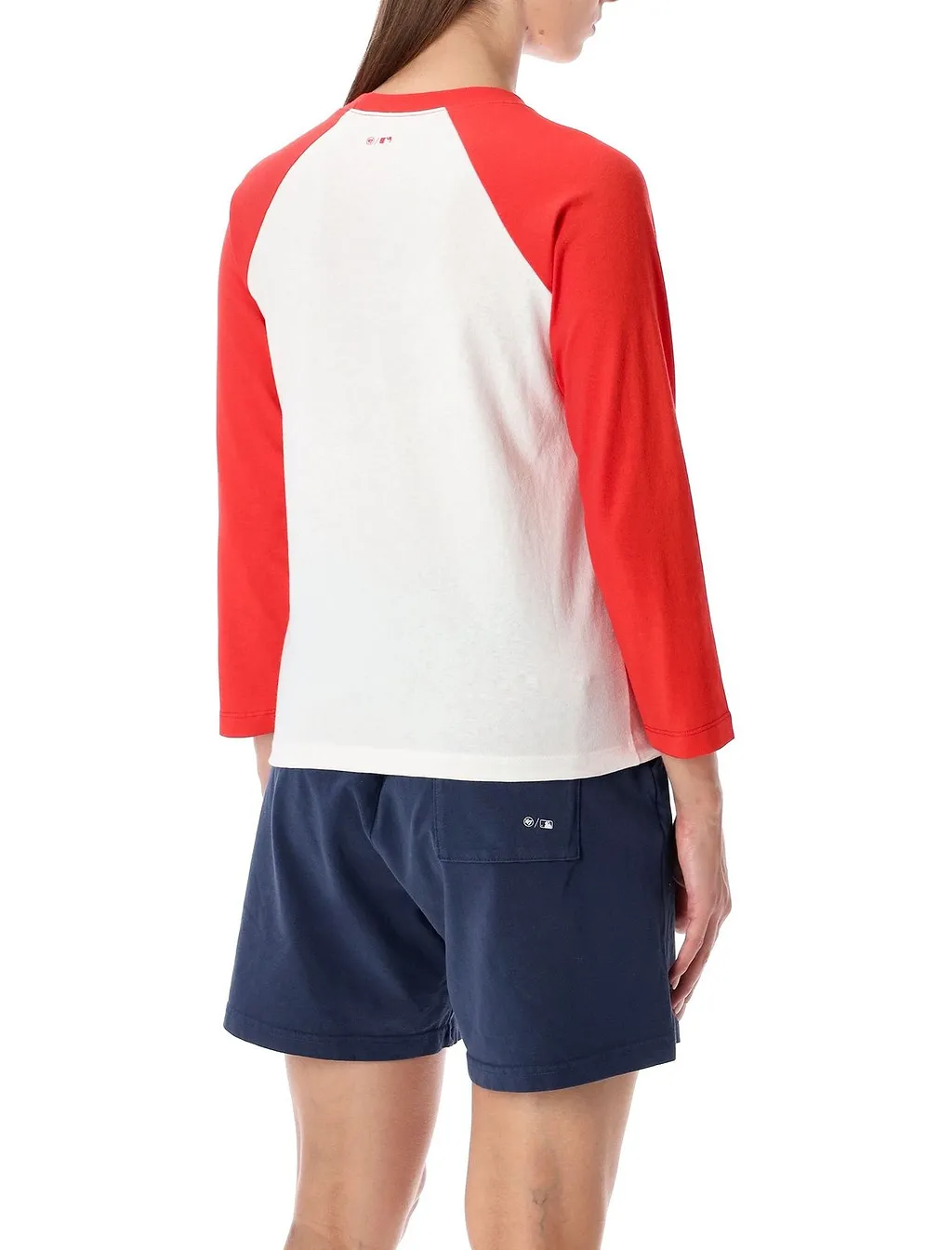 Sporty & Rich Yankees Two-Tone Baseball T-Shirt
